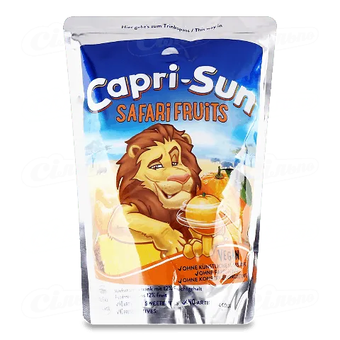 Напій соковмісний «Capri-Sun Safari Fruits» 200мл