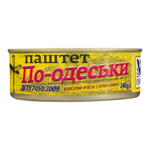 Паштет По-одеськи Онисс з/б 240г