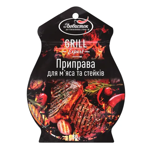 Приправа до м'яса і стейків Grill Expert Любисток м/у 30г