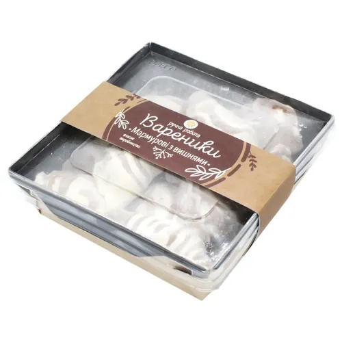 Вареники The Local Food мармурові з вишнею заморожені 500г