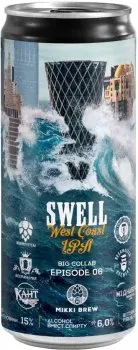 Пиво Swell West Coast IPA світле нефільтроване 0,33л