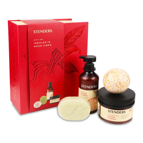 Подарунковий Набір Stenders Indulge In Good Vibes 4пр, в/ґ