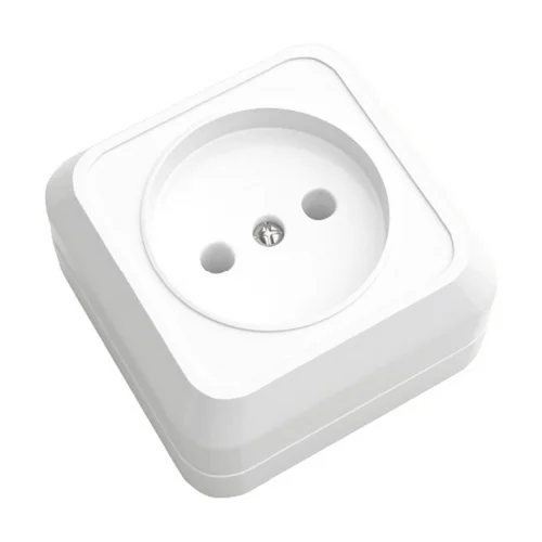 Розетка накладна 2к ELM ОD-10 Simply 41-0005