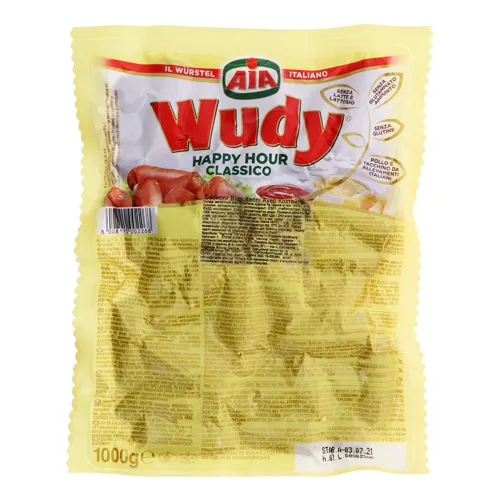 Сосиски Happy Hour Classico Wudy вищого ґатунку 1кг