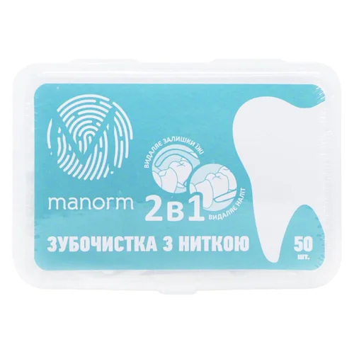 Флосери Manorm 50шт