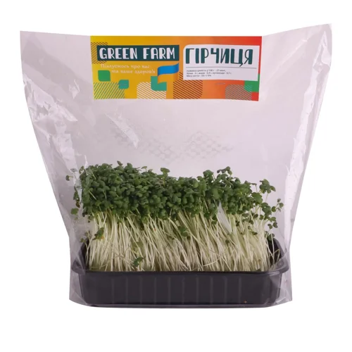 Мікрозелень Green Farm гірчиця,50г