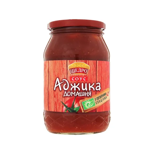 Соус Аджика домашня Щедро с/б 460г