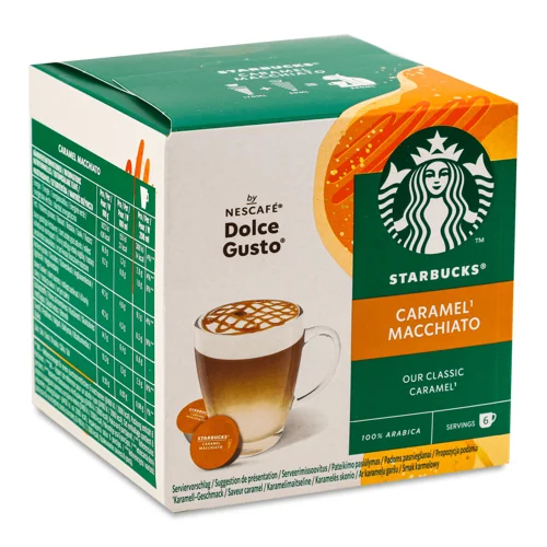Кава мелена Starbucks DG Caramel Macchiato 12*10,65г