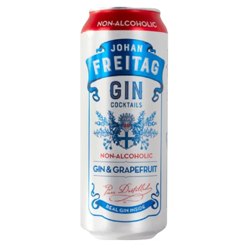 Напій безалкогольний Johan Frtitag Gin & Grapefruit 0,5л