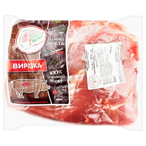 Вирізка свиняча М'ясна Весна охолоджена ~2,5кг