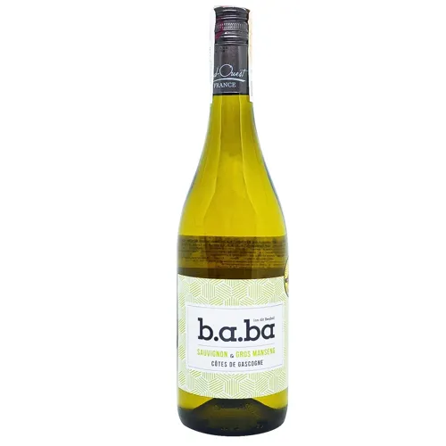 Вино B.A.BA IGP Cotes de Gascogne біле сухе 12,5% 0,75л