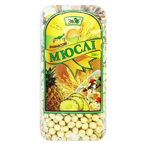 Мюслі Еко ананасові 500г