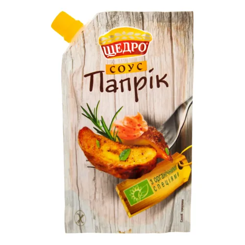 Соус майонезний 30% Папрік Щедро д/п 200г