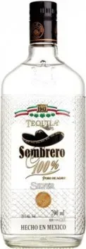 Текила Sombrero Silver 0.7л 38%