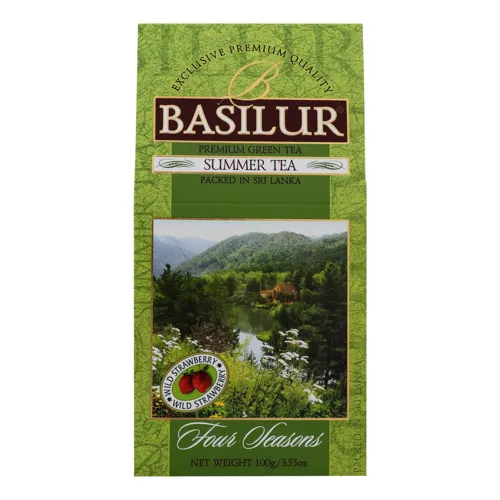 Чай зелений Літній Чотири сезона Basilur 100г