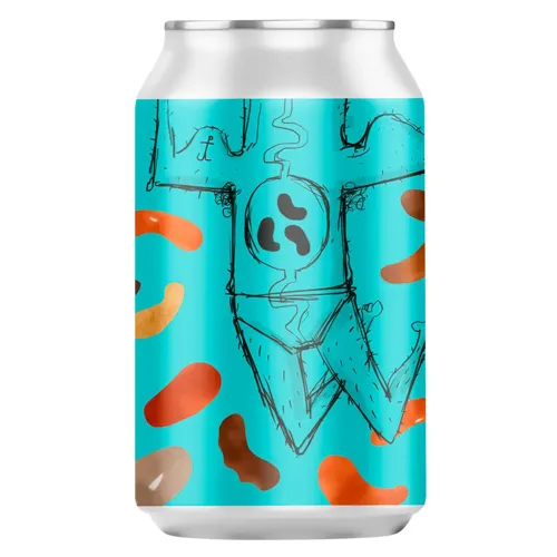 Пиво Lervig 3 Bean Stout темне нефільтроване 12% 0,33л