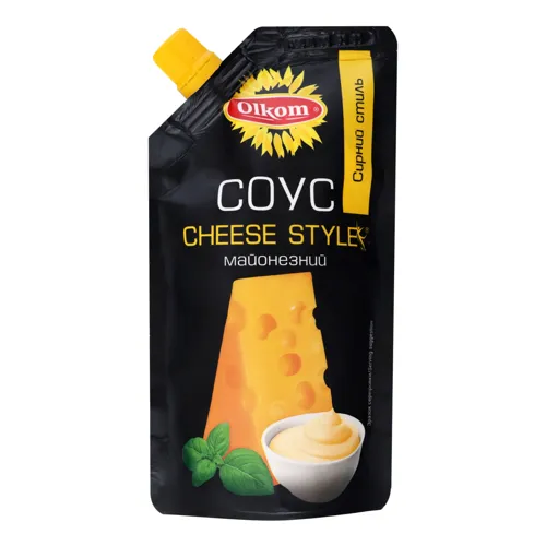 Соус майонезний 50% Cheese Style Olkom д/п 180г
