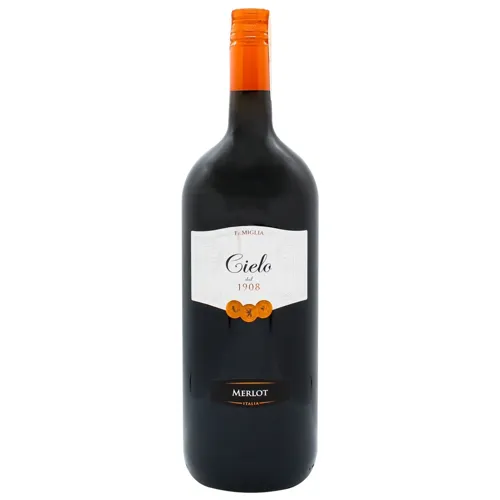 Вино Cielo Merlot червоне напівсухе 12% 1,5л