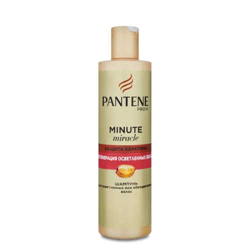 Шампунь для Волосся Регенерація Освітленого Волосу Minute Miracle Pantene Pro-V, 270мл