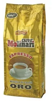 Кава в зернах Caffe Molinari Oro 500г