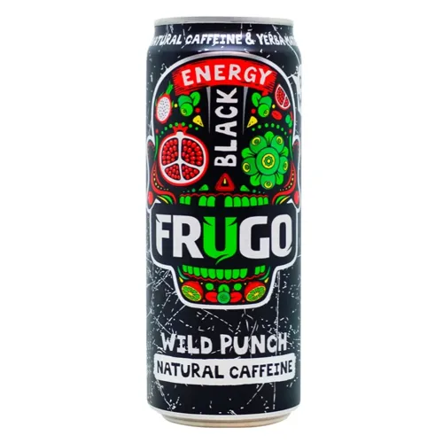 Напій енергетичний Frugo Black Energy пітахайя-чилі газований 0,33л