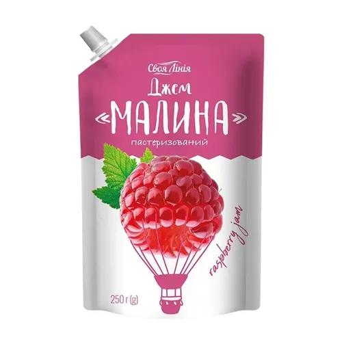 Джем Своя лінія Малина 250г