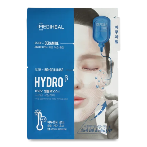 Маска для обличчя Capsule100 Bio SeconDerm Hydro Mediheal, 27мл
