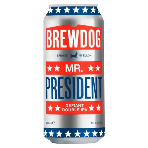 Пиво BrewDog Mr President напівтемне фільтроване 9,2% 0,44л