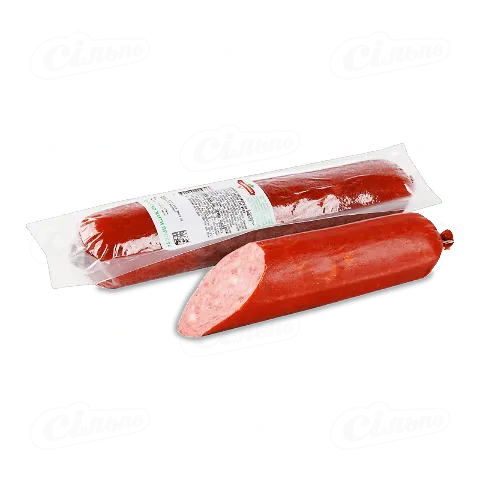 Ковбаса Самобранка Салямі Святкова напівкопчена вищого ґатунку, кг