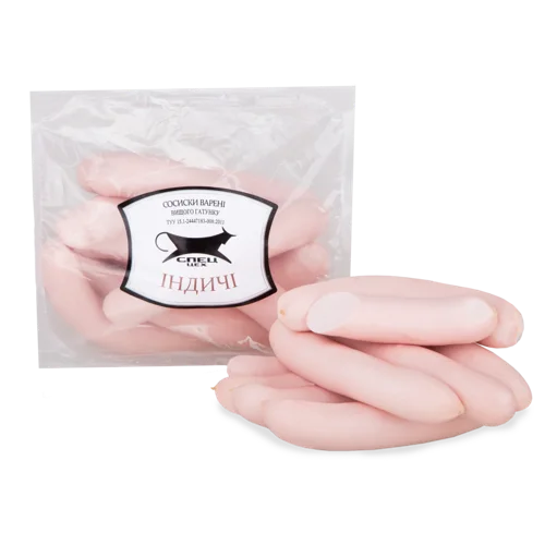 Сосиски Варені Індичі Спец Цех, кг