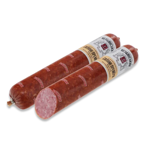 Ковбаса Салямі Преміум Напівкопчена Бердянський М'ясокомбінат, кг