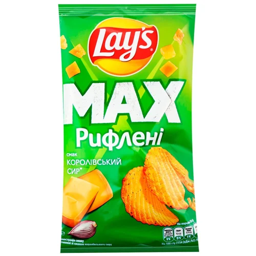 Чипси Lay's Королівський сир 120г
