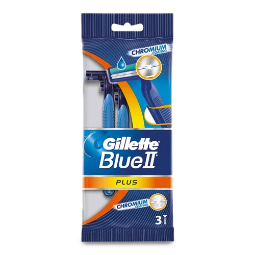 Гоління Чоловіче Одноразове Blue 2 Plus Gillette, 3шт