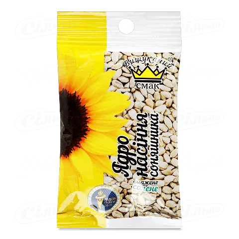 Насіння соняшникове «Вишуканий Смак» ядро смажене, 100г