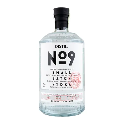 Горілка №9 Distil 40% 0.7л
