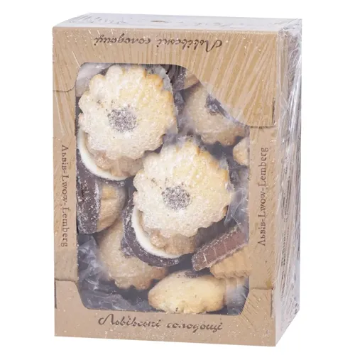 Печиво Львівські солодощі Пелюстка з молоком 350г