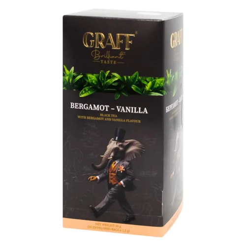 Чай чорний Graff Bergamot-Vanilla 1,5г*20шт