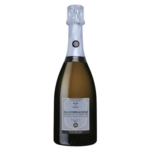 Вино ігристе Val D'oca Prosecco Valdobbiadene Rive di Guia біле сухе 11,5% 0,75л