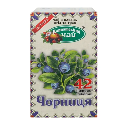 Чай Карпатський Чай Чорниця 84г