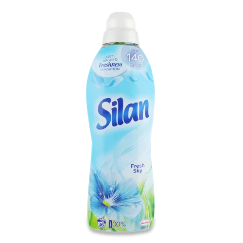 Пом'якшувач Тканин Концентрований Fresh Sky Silan, Вищий Ґатунок, Пластикова Пляшка 900мл