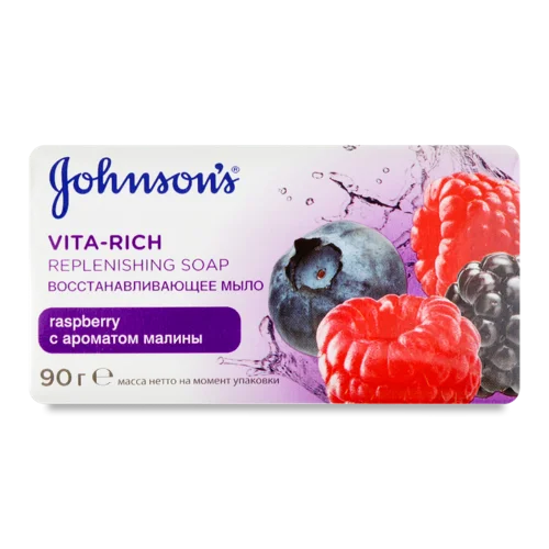 Мило Відновлююче З Ароматом Малини Vita-Rich Johnson's, 90г