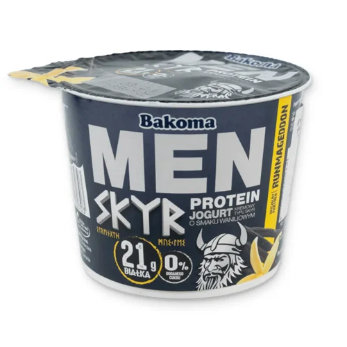 Йогурт Bakoma MEN SKYR протеїновий зі смаком ванілі 2%