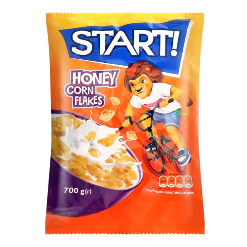 Пластівці кукурудзяні медові Start! м/у 700г