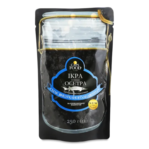 Ікра Імітована Зі Смаком Осетра, Пастеризована, д/п 250г