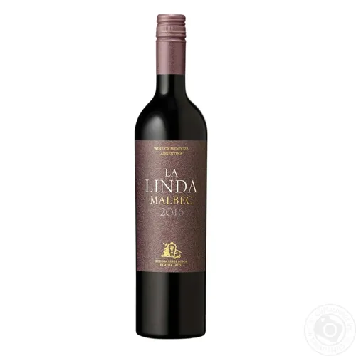 Вино La Linda Malbec червоне сухе 14% 0,75л