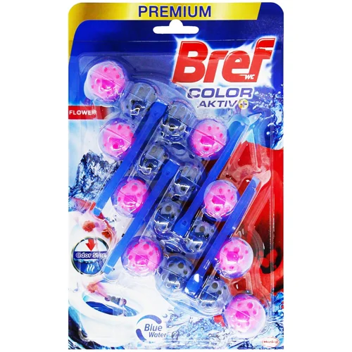 Блок для унітазу Bref Color Aktiv Квіткова свіжість 200г