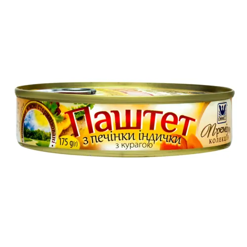 Паштет з печінки індички з курагою Преміум колекція Онисс 175г