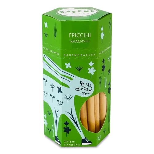Міні-Гриссіні Класичні Babene В/К, 125г