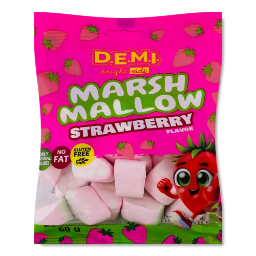 Маршмеллоу з Ароматом Полуниці D.E.M.I., В/ґ, 60г