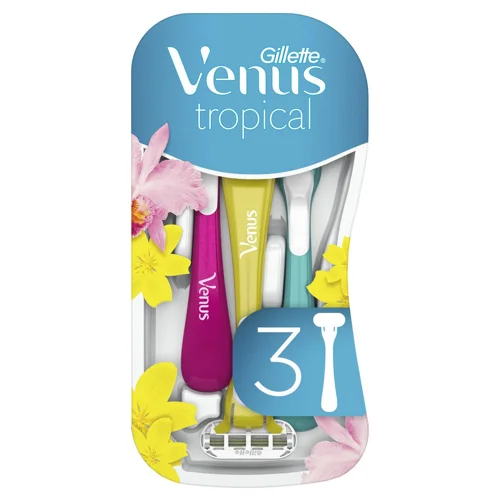 Бритви Gillette Venus 3 Tropical одноразові 3шт